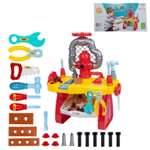 Bocase DIY Other - Toddlers Tool Bench Set, Boys＆ Girls, Kids Workbench with Tool Toy Set NIB